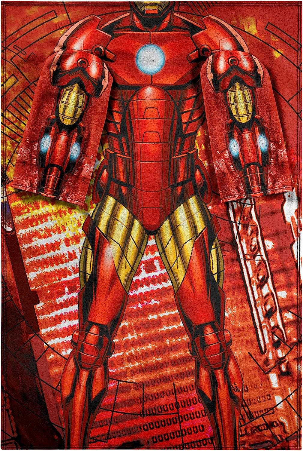 Northwest Iron Man folded size comparison showing portable storage benefit