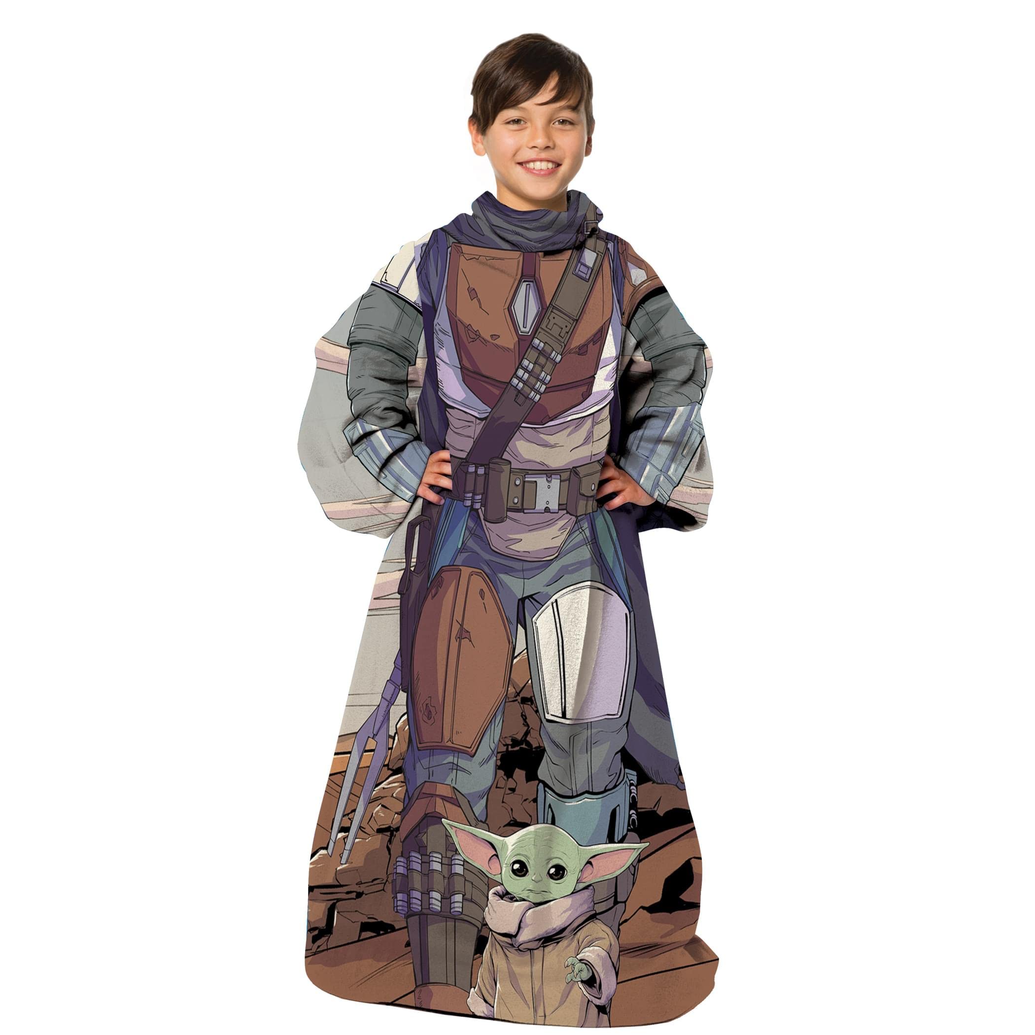 Northwest Mandalorian front view showing design and fandom pride
