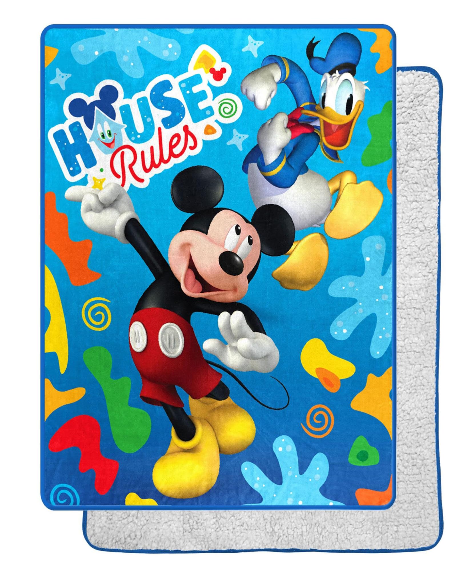 Northwest Mickey front print showing vibrant characters and decorative appeal