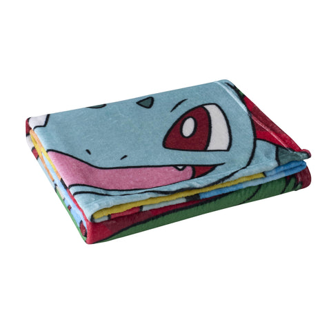 Northwest blanket beside a ruler showing 46 by 60 inch size for generous coverage