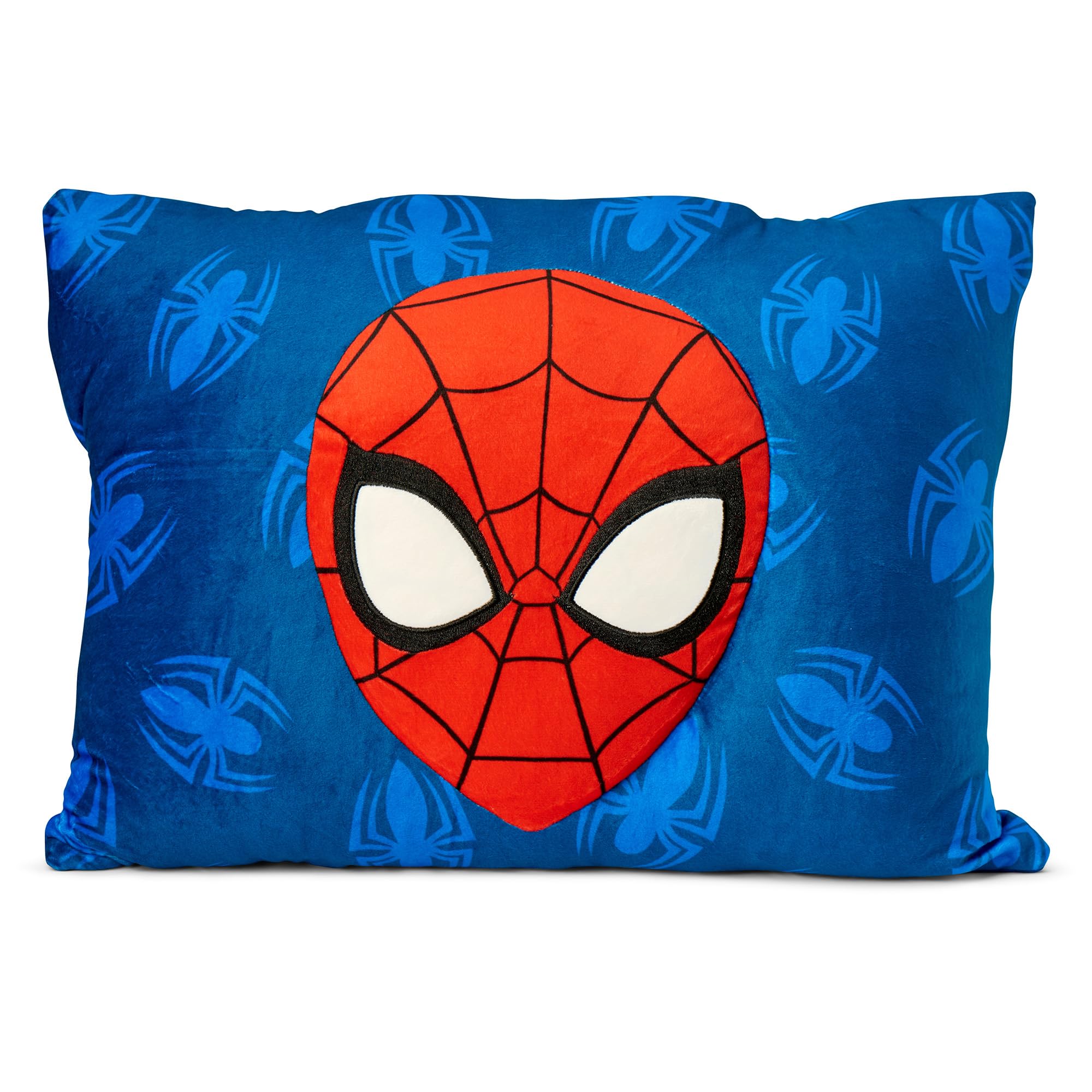 Northwest Spider-Man pillow 3D web detail adding playful texture and cuddle appeal