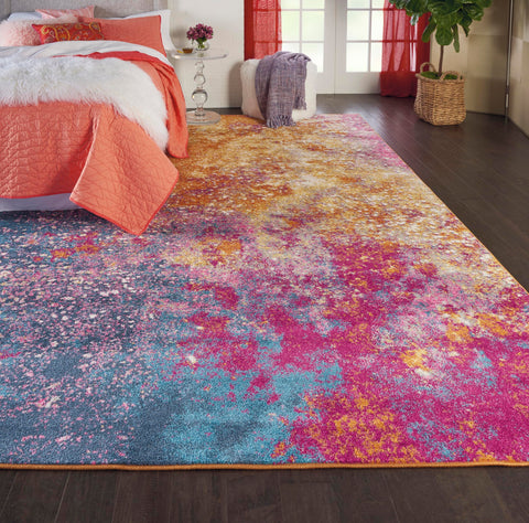 Nourison Passion close-up of plush polypropylene pile for soft underfoot comfort