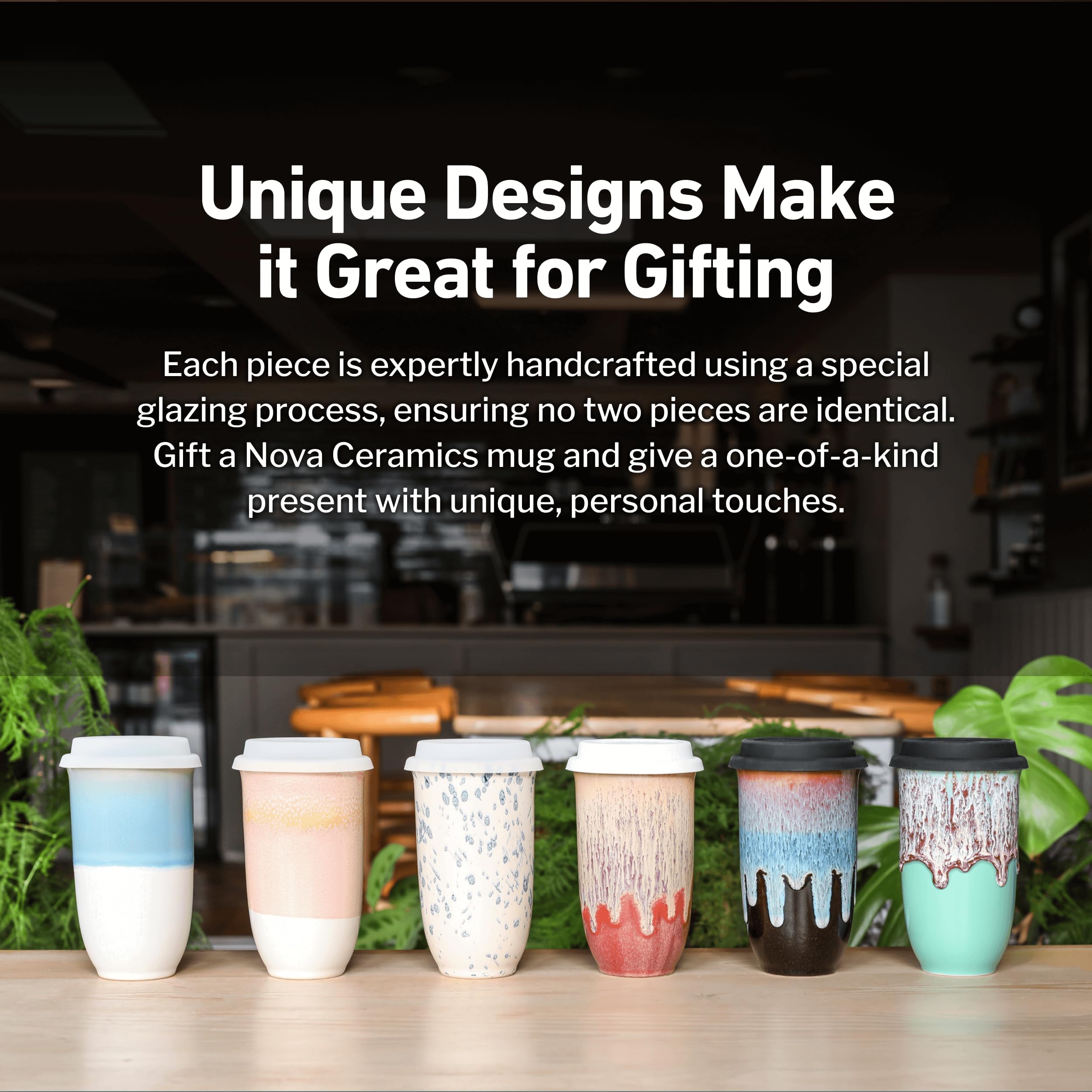 NOVA CERAMICS in a morning setting with coffee showing style and daily ritual benefit