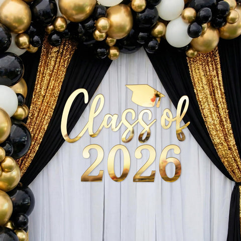 Novabright party lifestyle backdrop demonstrating festive graduation setting