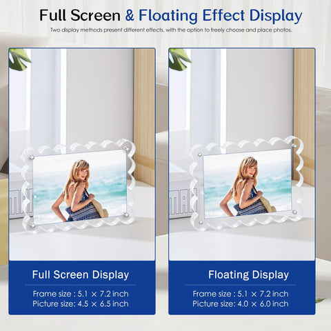 Novacrylion on desk lifestyle setting illustrating stylish display and workspace enhancement
