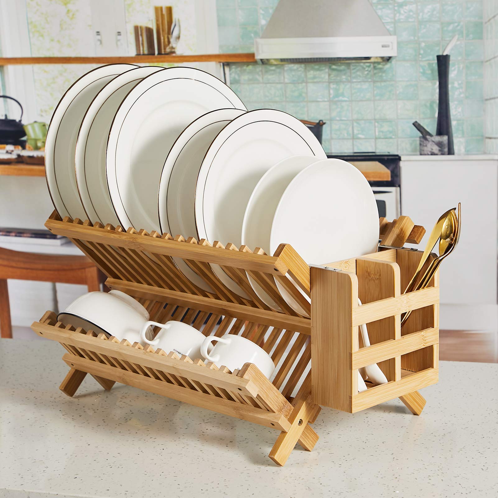 NOVAYEAH in a kitchen lifestyle scene showing stylish natural decor appeal