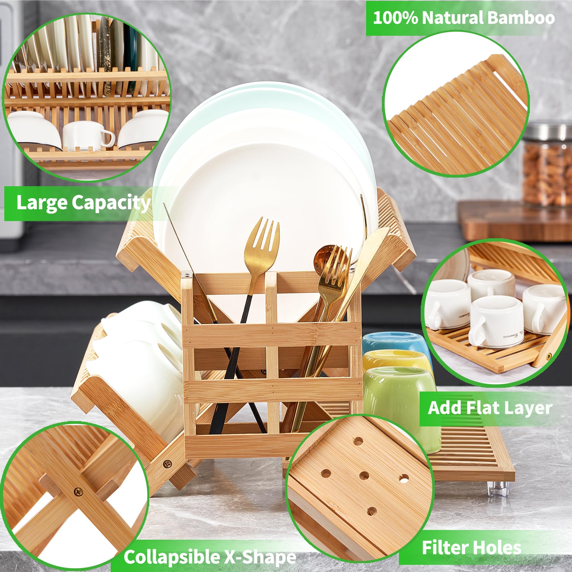 NOVAYEAH utensil caddy detail with holes for tidy, fast drainage