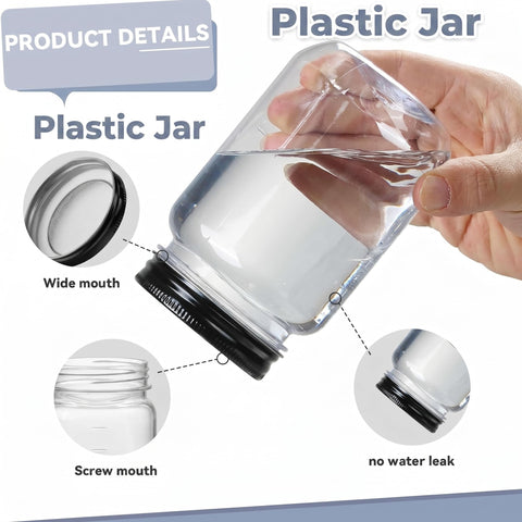novelinks jar filled with craft supplies demonstrating organized storage
