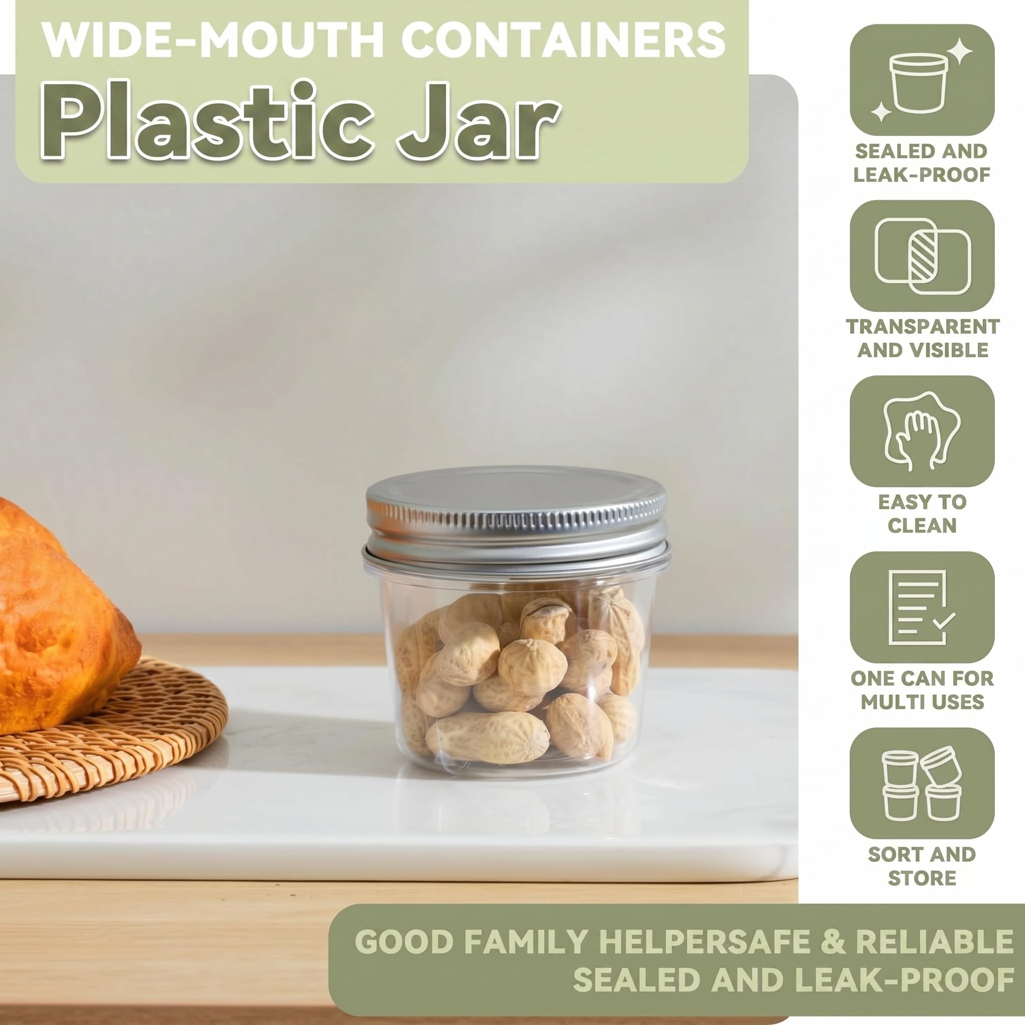 novelinks jars filled with spices showing organization and easy identification