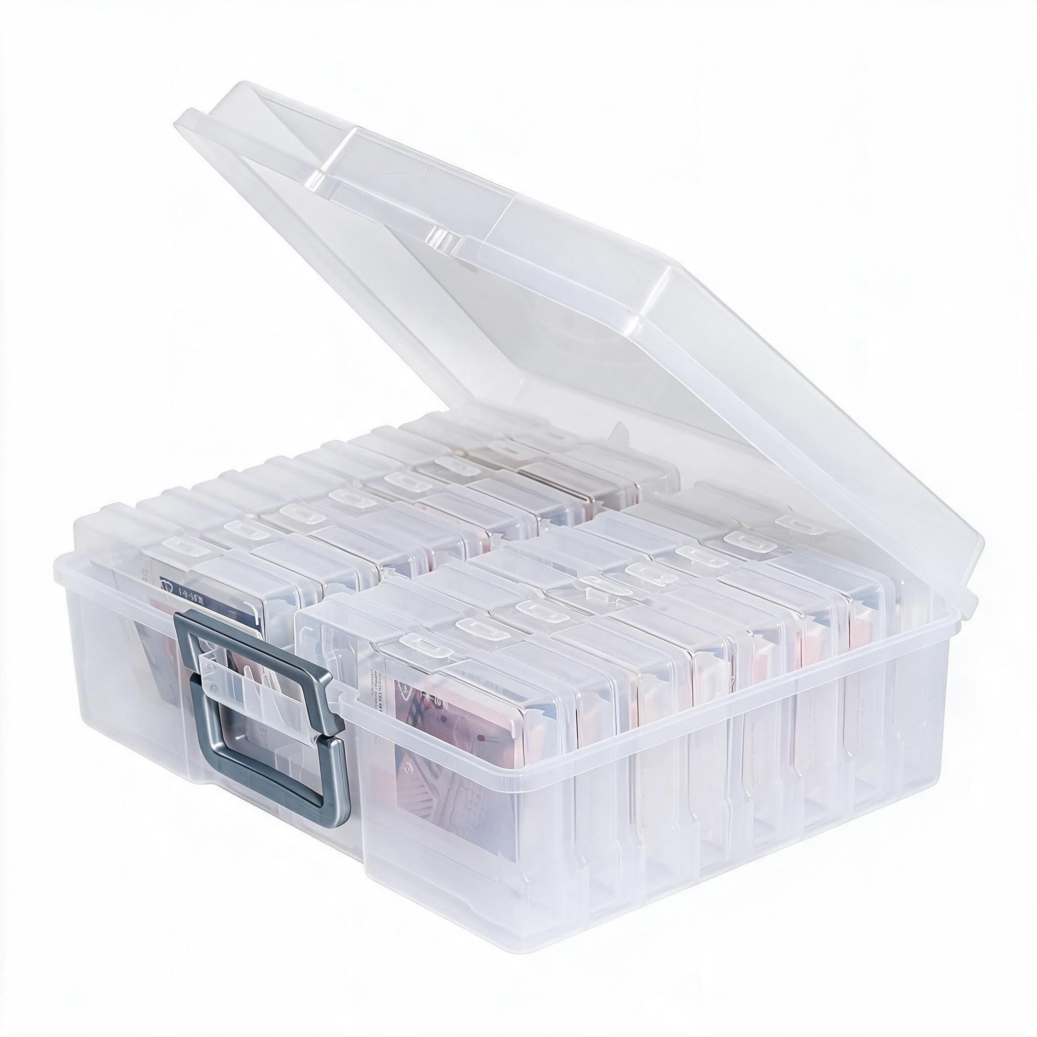 novelinks outer case front view showing organized storage and easy carry benefit