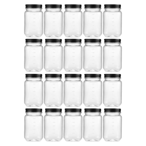 novelinks front view jar showing clear body and lightweight benefit