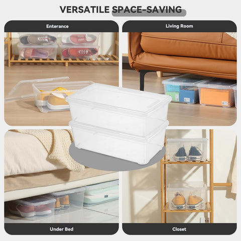 novelinks interior with shoes and socks illustrating organization and easy access