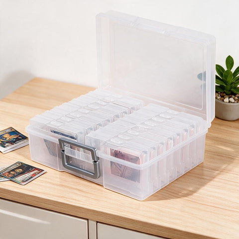 novelinks hand holding inner case showing compact size and portability benefit