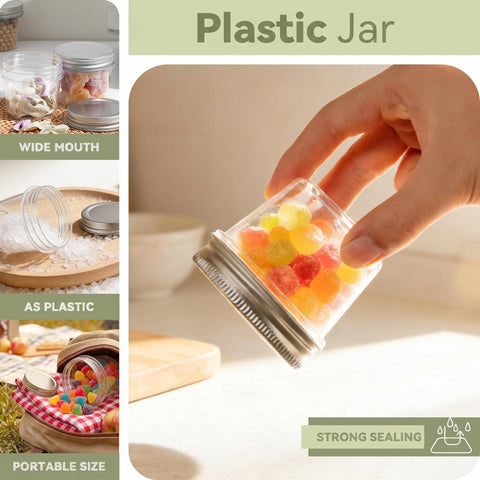 novelinks stacked jars inside cabinet showing space-saving storage