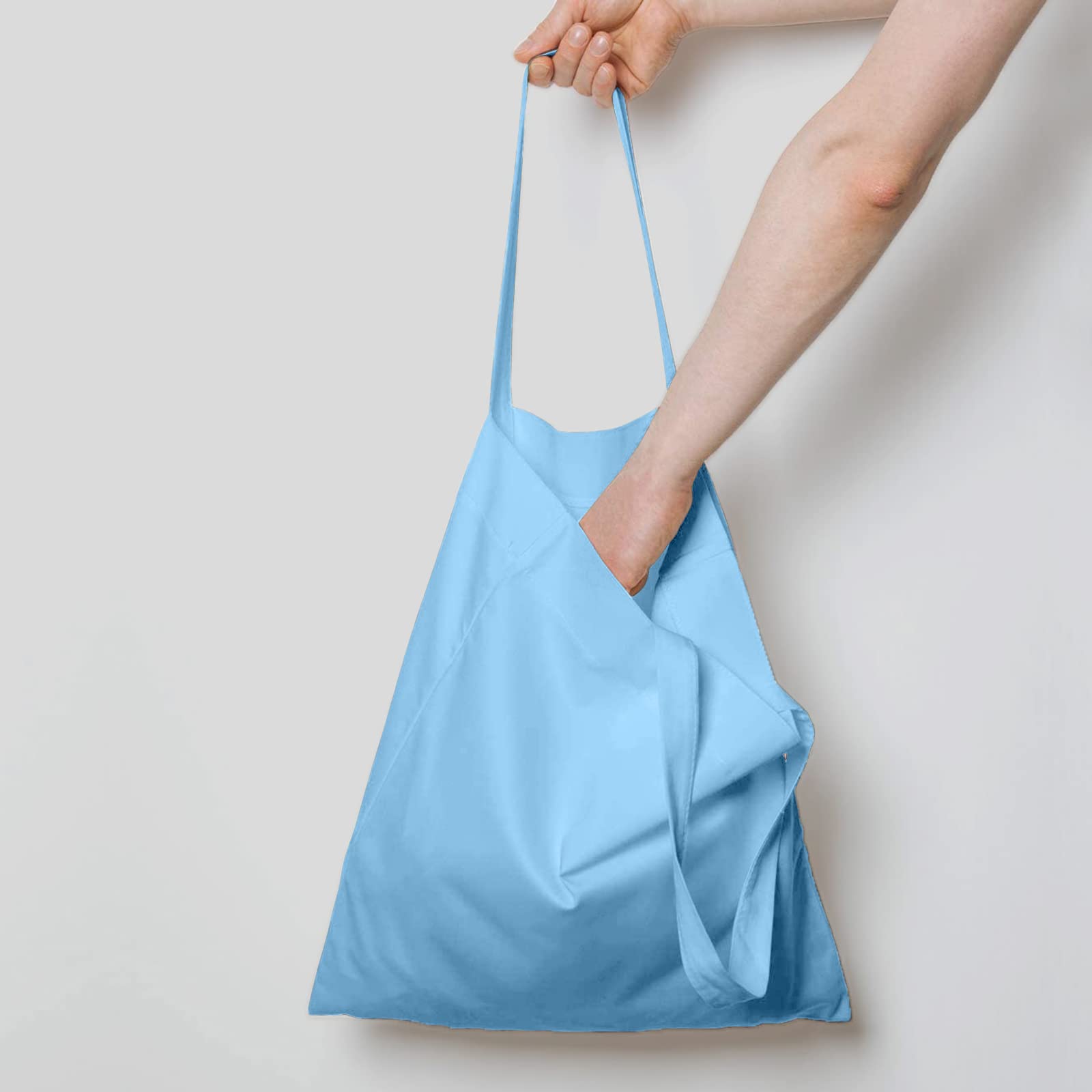 NPBAG close-up of cotton weave and reinforced seams highlighting durability and strength