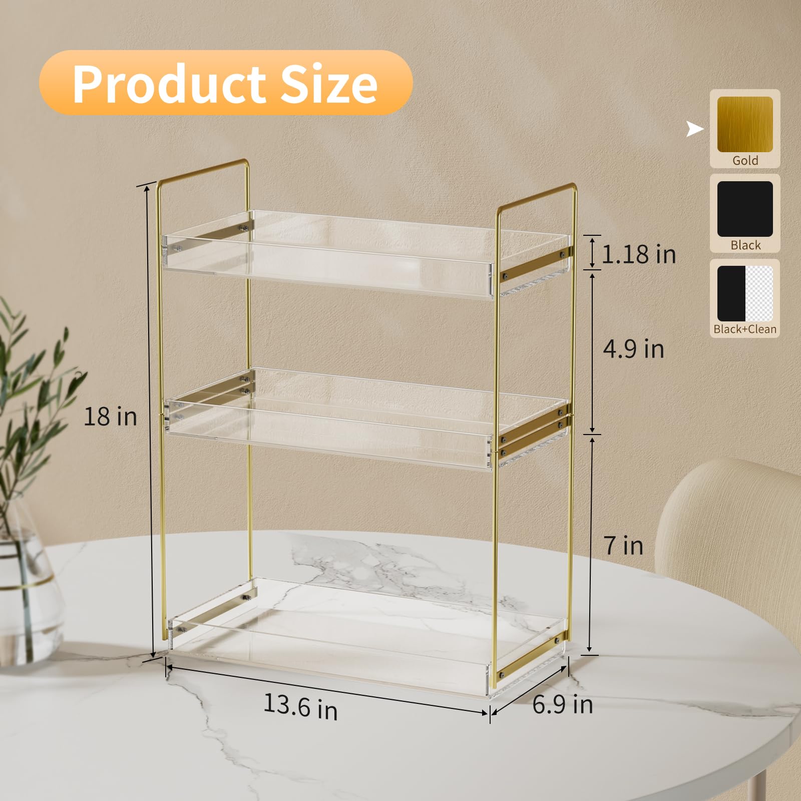 NPPLUS close-up acrylic tray detail highlighting wipe-clean surface benefit