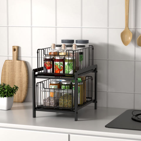 NPPLUS installed under sink demonstrating space-saving and tidy cabinet benefit