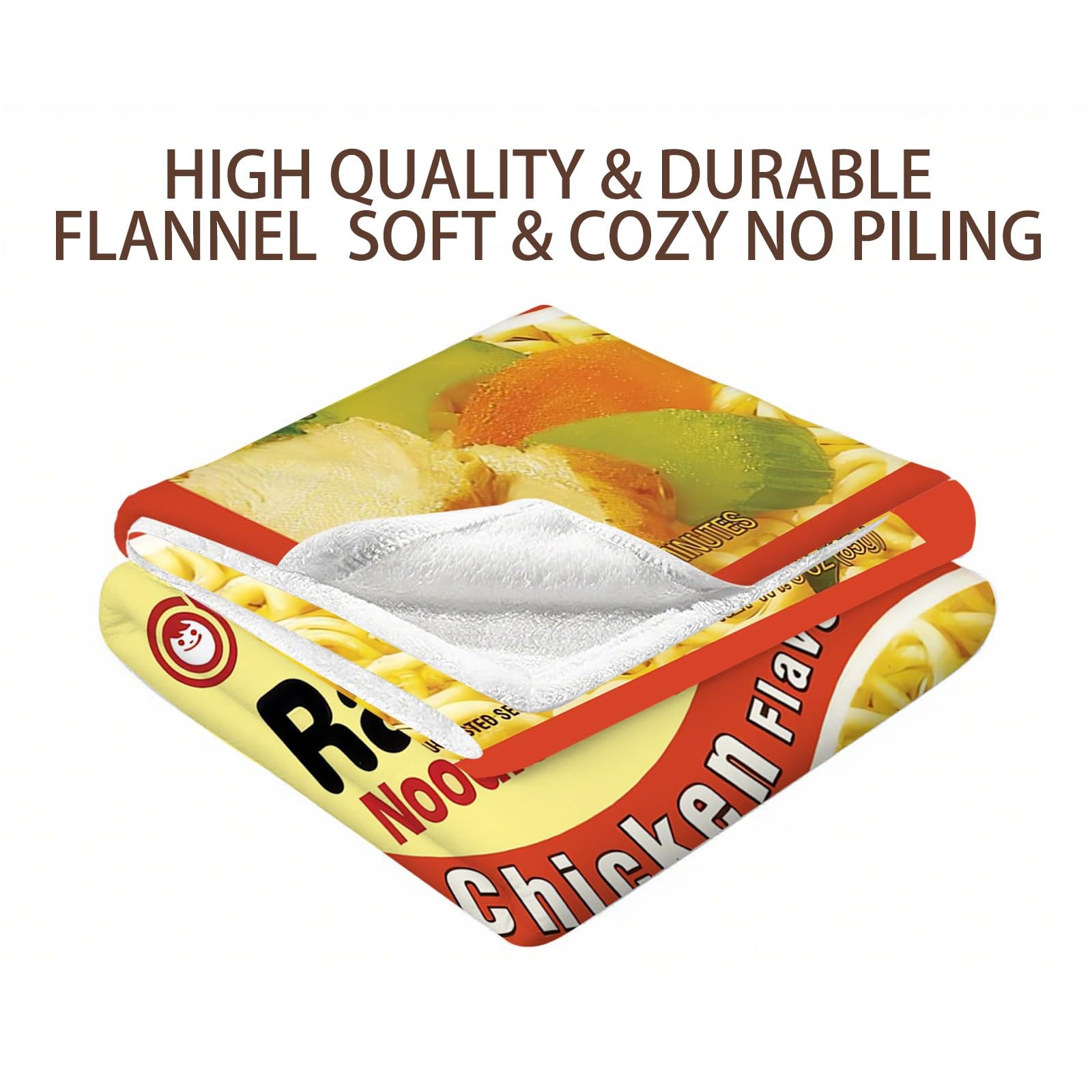 NQRSBUI blanket next to seated person demonstrating 60x50 inch size and coverage