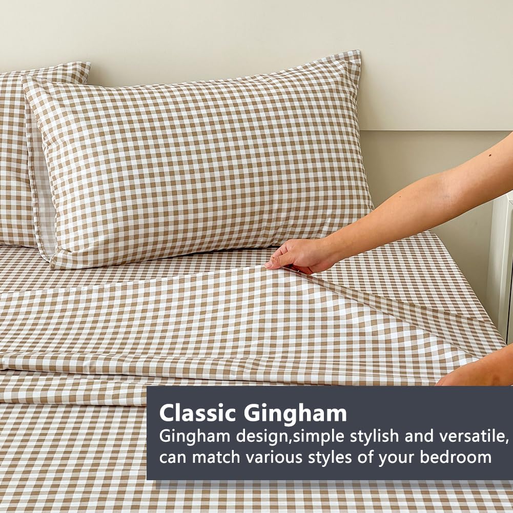 NSNLGSGC deep pocket fitted sheet detail showing 15-inch pocket for secure fit