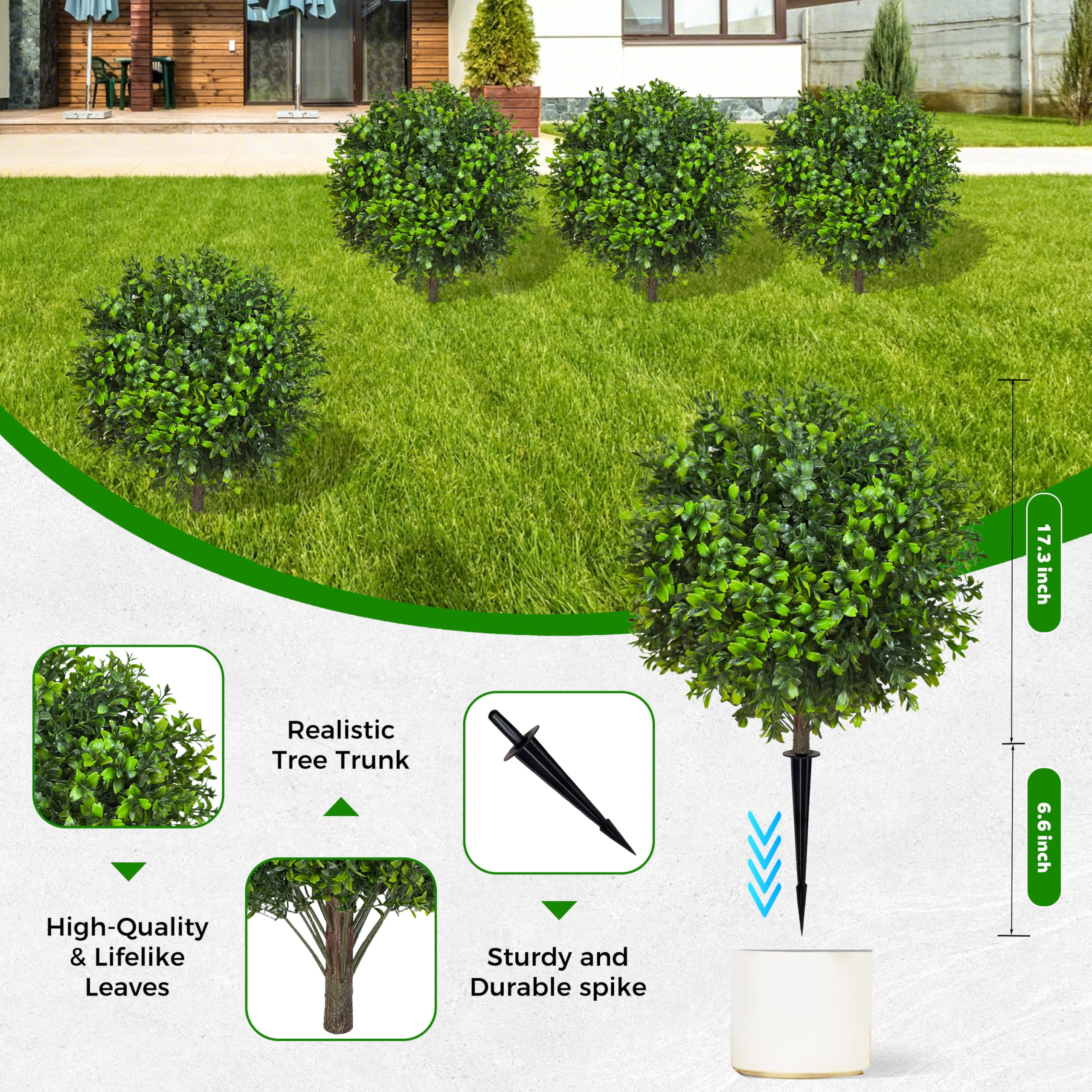NSOPB ground stake installation showing secure placement and easy anchoring