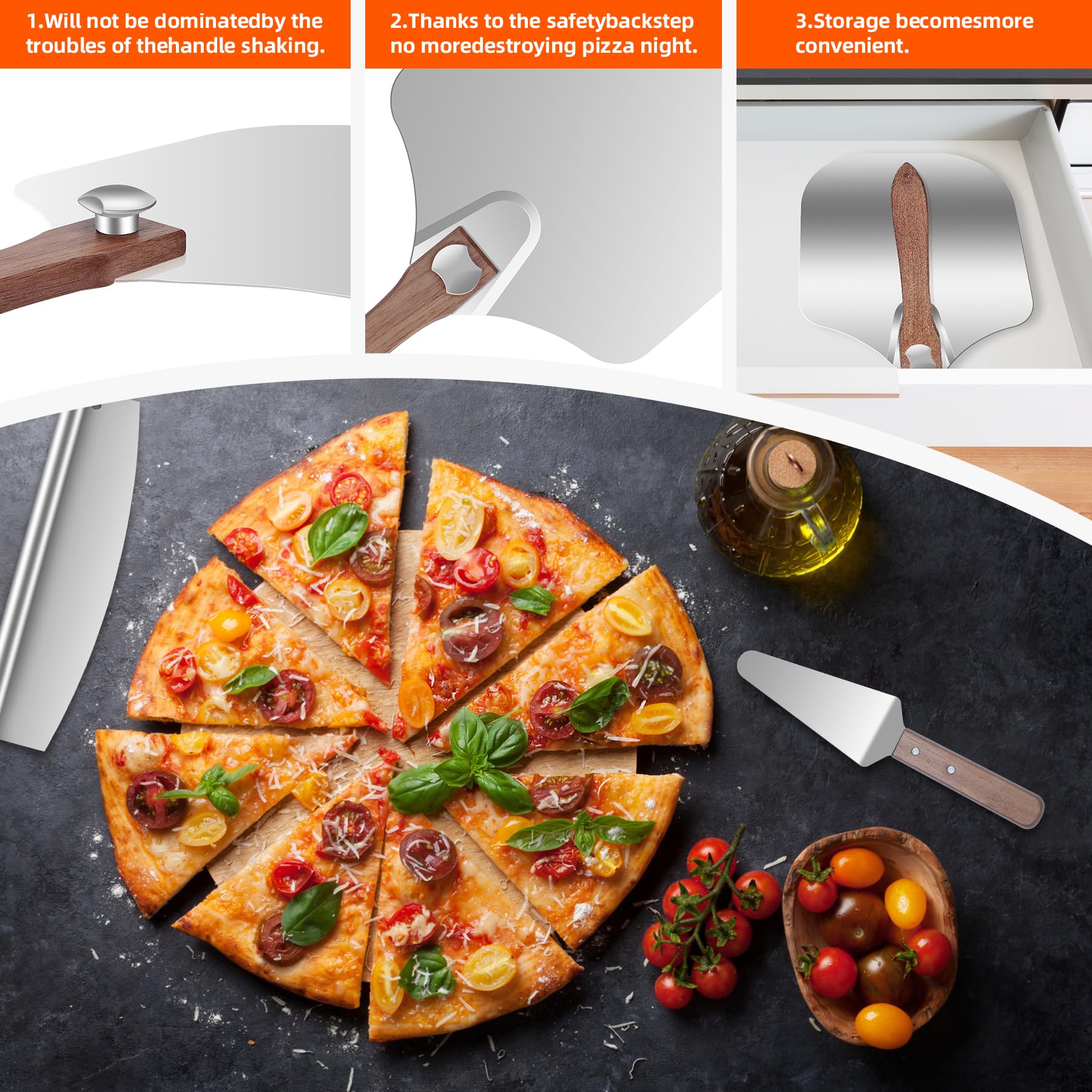 Nsoyos lifestyle shot of pizza night showing the set in use and convenience