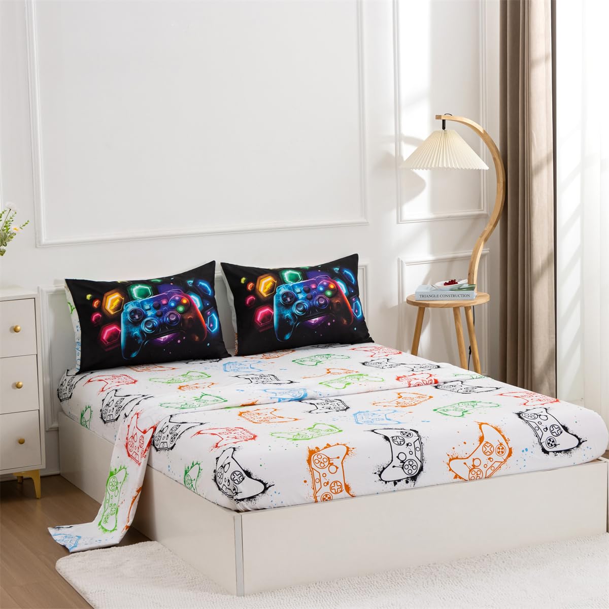 NTBED fitted sheet and pillowcase detail showing soft fabric and fit benefits