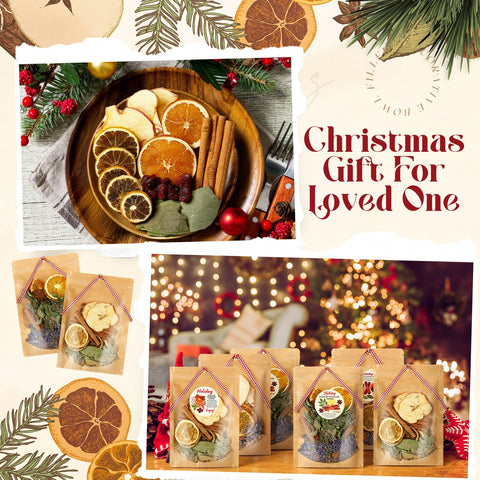 Nuanchu sachet tied with plaid ribbon ready as a festive gift accent