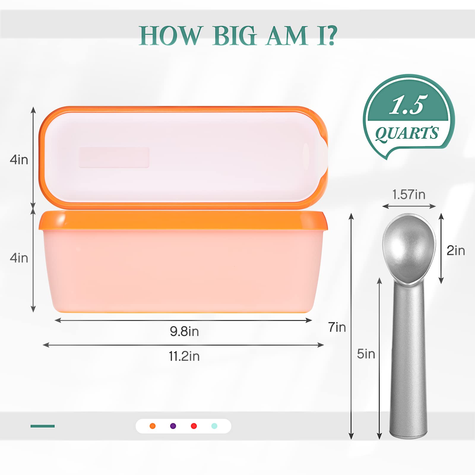 Nuenen aluminum-alloy scoop close-up for effortless frozen dessert serving