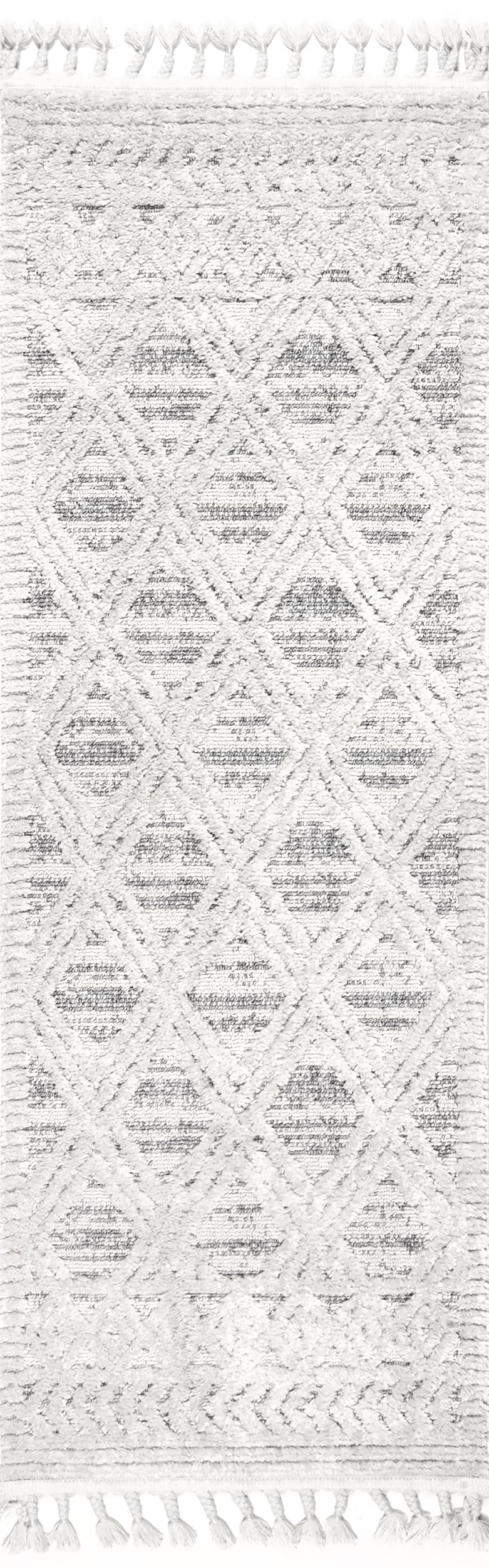 nuLOOM close-up of plush polyester pile highlighting soft feel and durability benefit