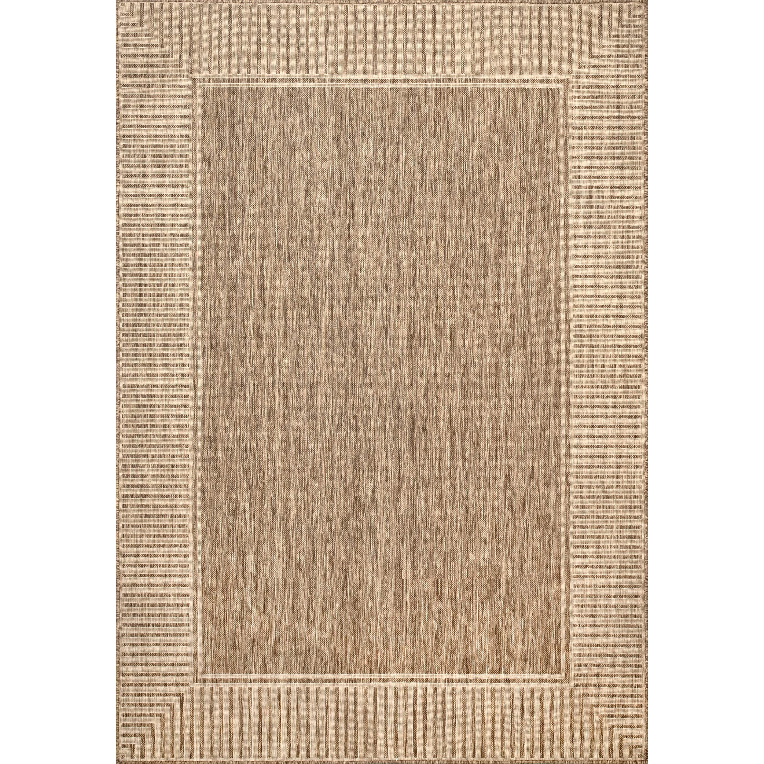 nuLOOM Asha close-up of low-pile texture displaying durable woven finish benefit