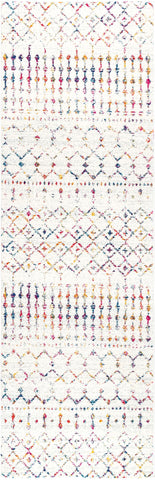 nuLOOM Blythe trellis pattern closeup highlights design clarity and color blend