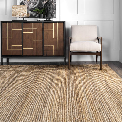 nuLOOM corner detail with clean edge showing handmade finish and longevity
