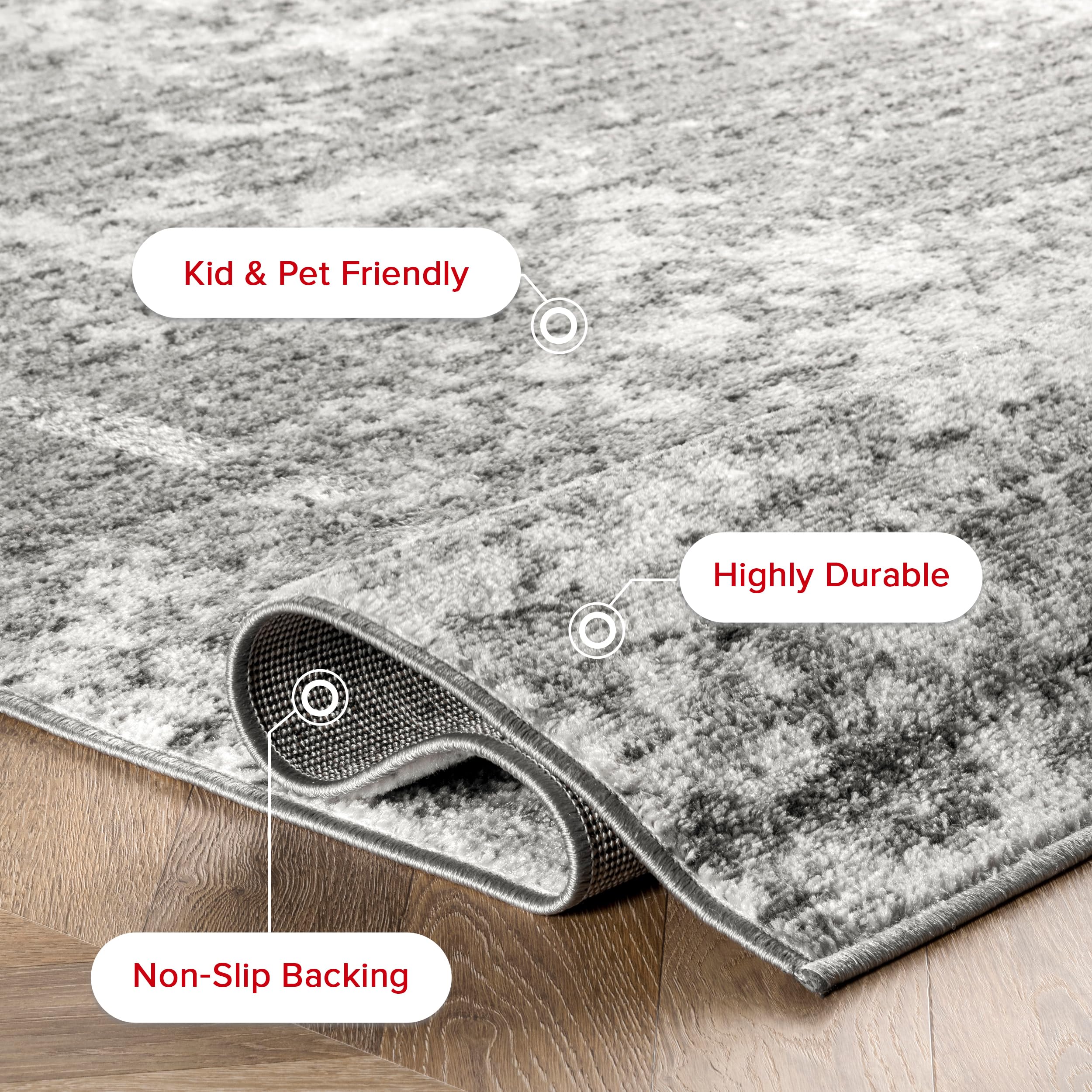 nuLOOM Deedra placed in living room demonstrating warmth and visual anchor