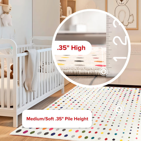 nuLOOM Dorie in a child's room adding playful color and durable surface