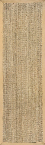 nuLOOM Elijah close-up of seagrass weave highlighting durable texture and natural feel