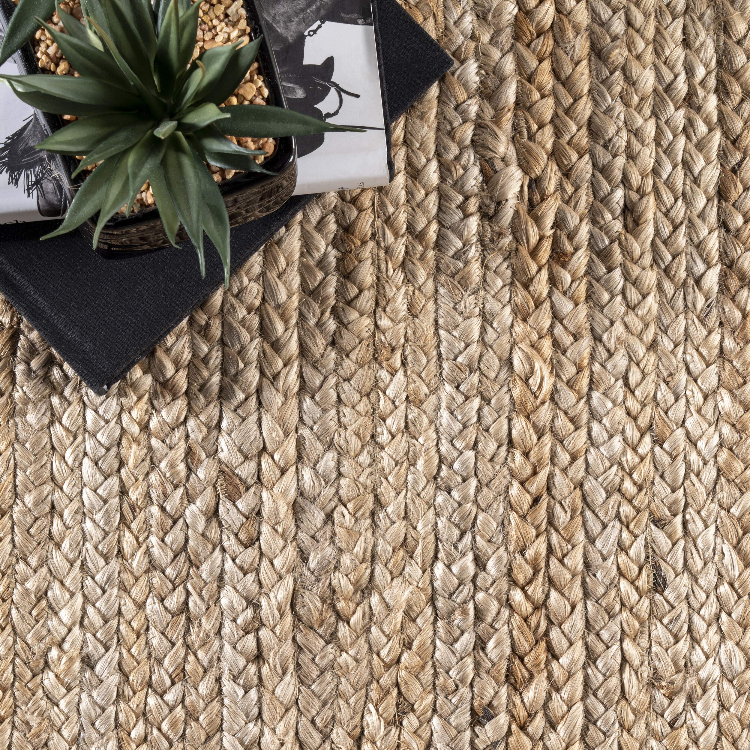 nuLOOM placed in living room illustrating cozy layered styling and balance