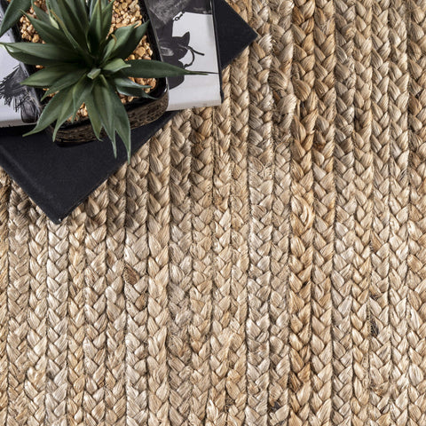 nuLOOM placed in living room illustrating cozy layered styling and balance