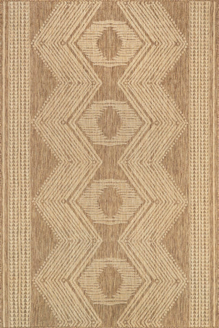 nuLOOM Ranya close-up of geometric pattern highlighting durable weave and visual texture