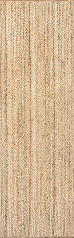nuLOOM Rigo braided edge view showing craftsmanship and tidy finish for lasting wear