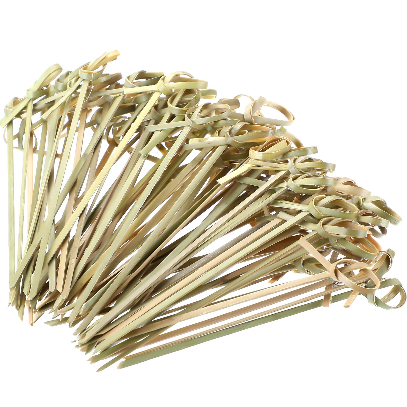 Nuogo front packaging of 1000 bamboo cocktail picks showing quantity and size