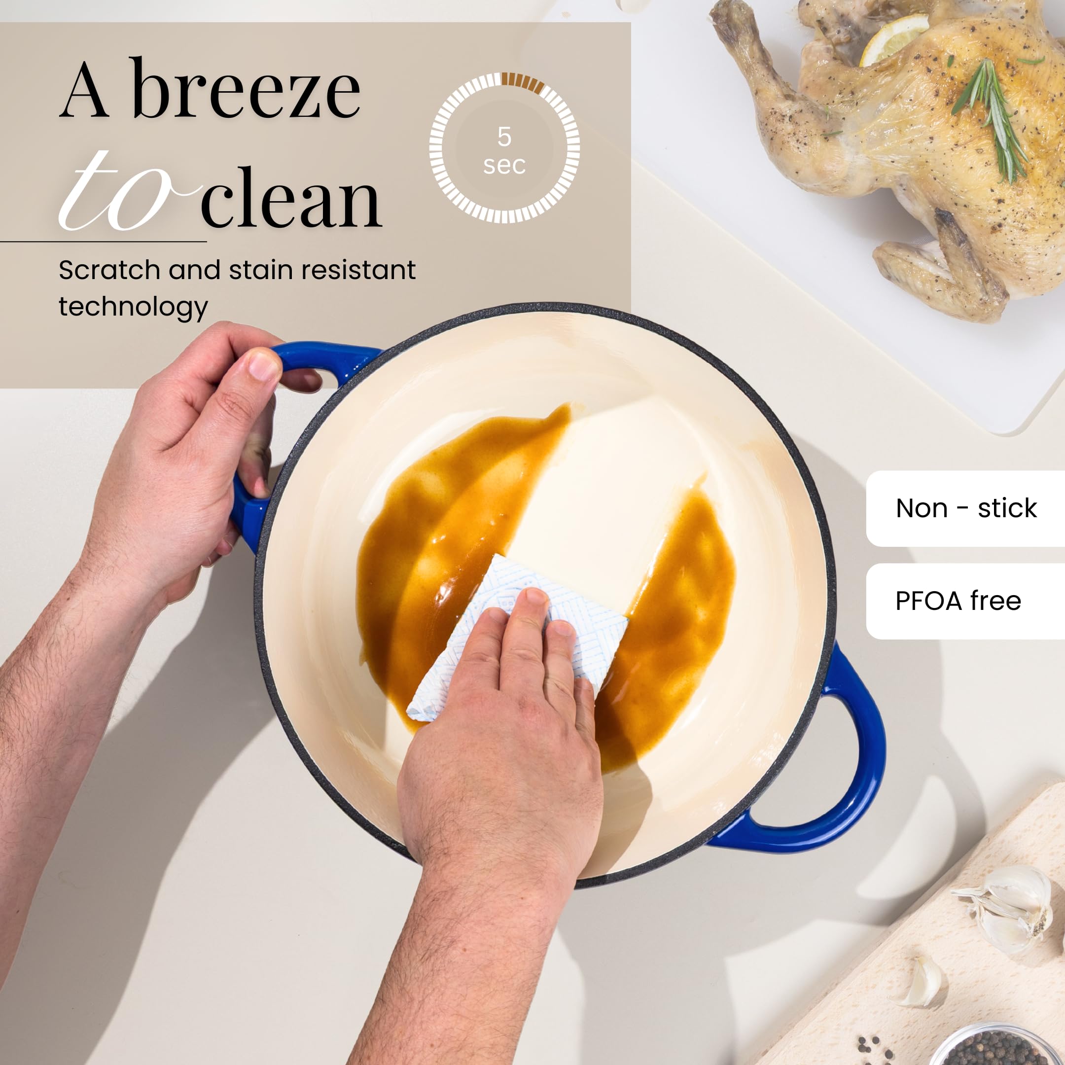 nuovva eco packaging and included manual protecting the pot during delivery