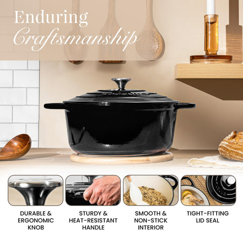 nuovva searing on stovetop showing excellent heat retention for browning