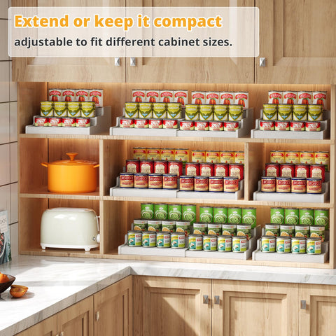 NuoyuanShen in a pantry setting demonstrating tidy, accessible storage