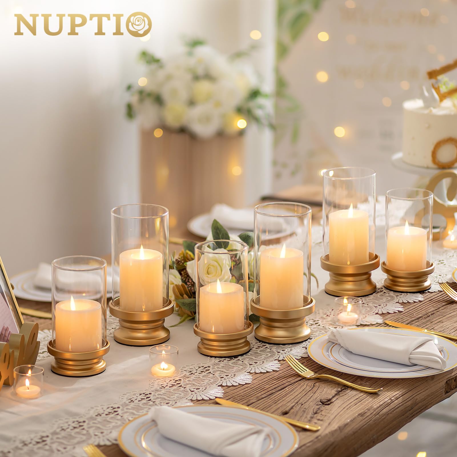 NUPTIO close-up borosilicate glass shield highlighting clear light refraction