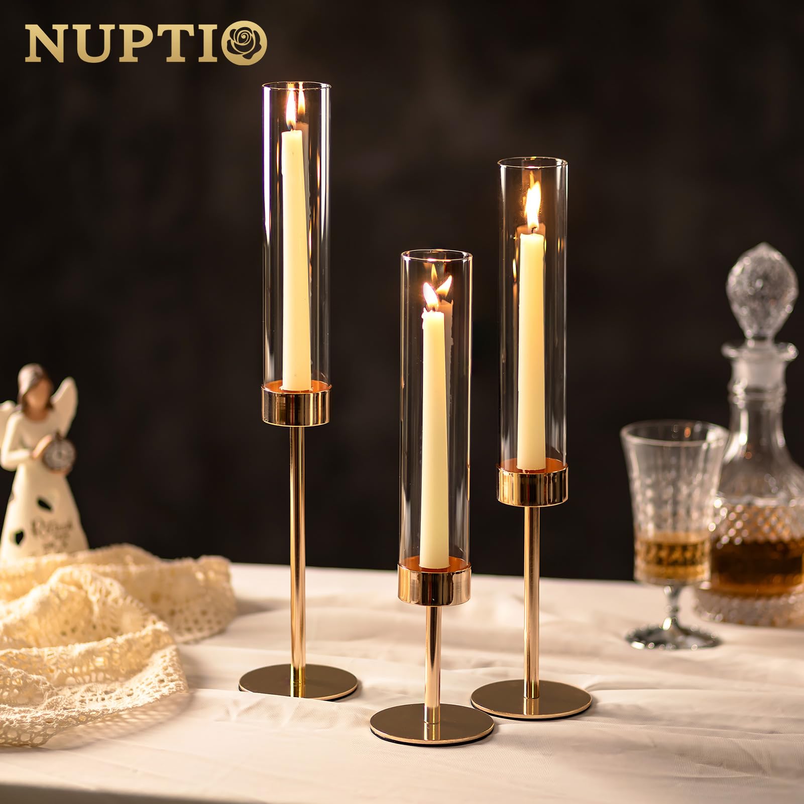 NUPTIO packaging and unboxed contents for easy setup
