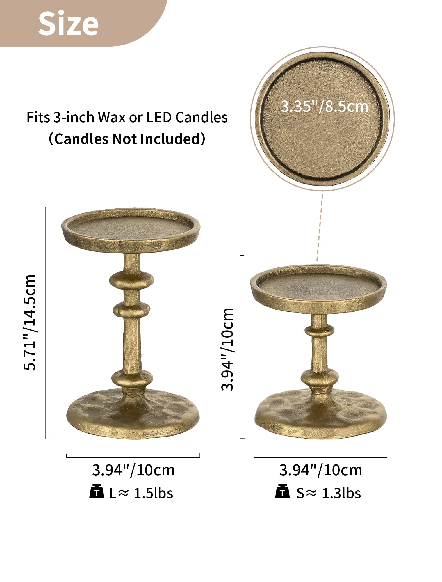 NUPTIO scale comparison with ruler showing size clarity and placement benefit