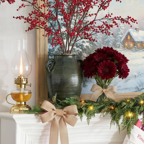 NUTIKAS focus on brown twig accents for natural cedar appearance