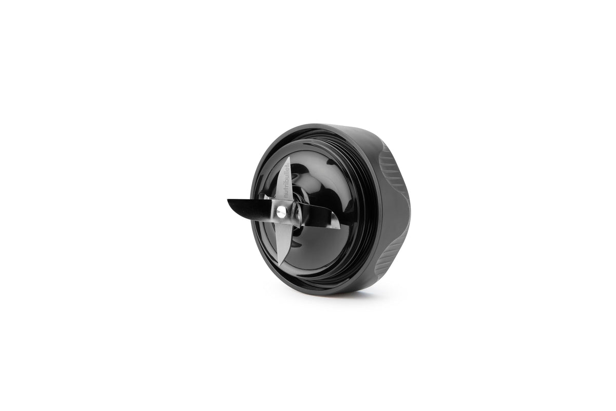 NutriBullet Ultra blade front view showing assembly and fast replacement benefit