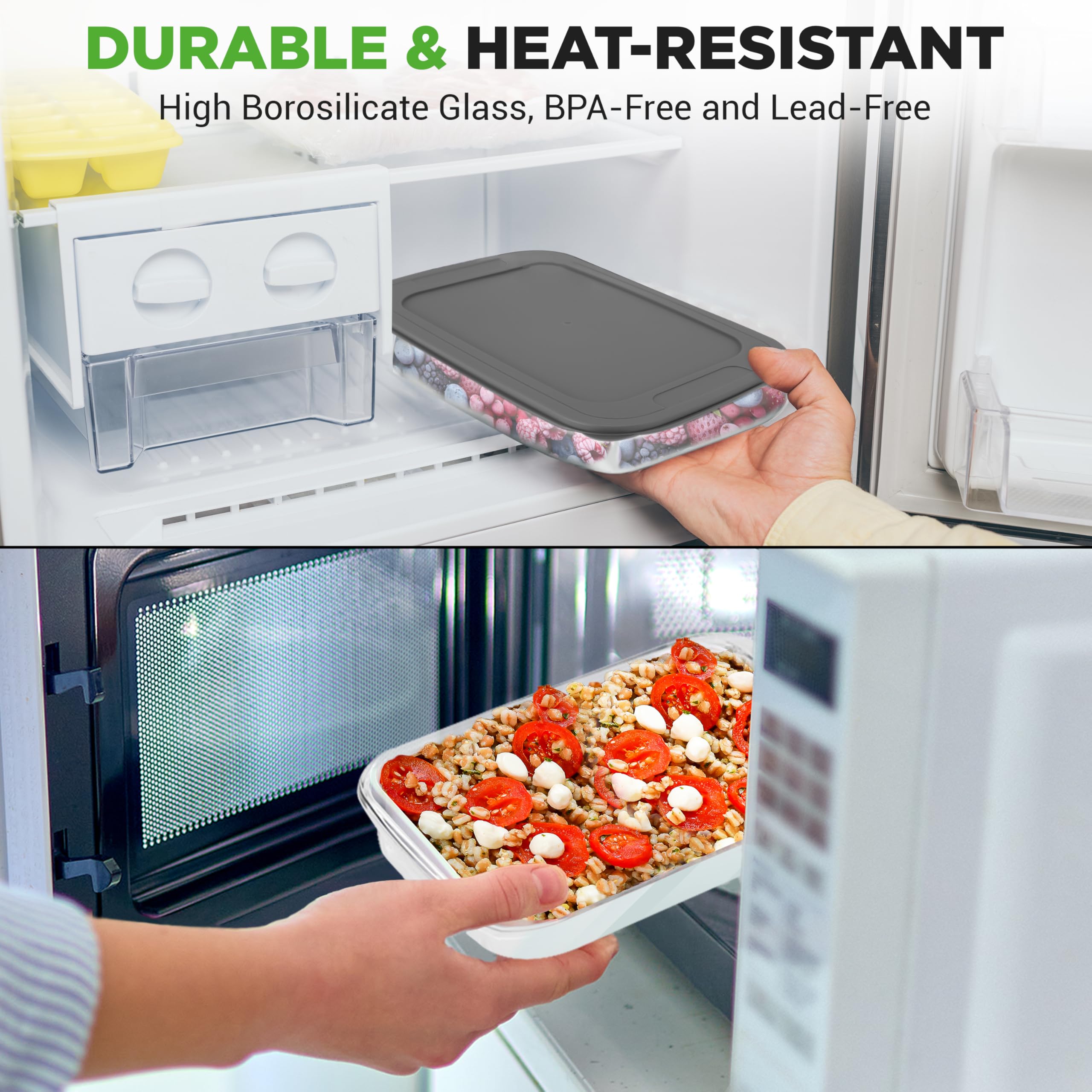 NutriChef four sizes side-by-side for quick capacity selection benefit