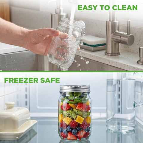 NutriChef jar used as candle holder for crafting versatility benefit